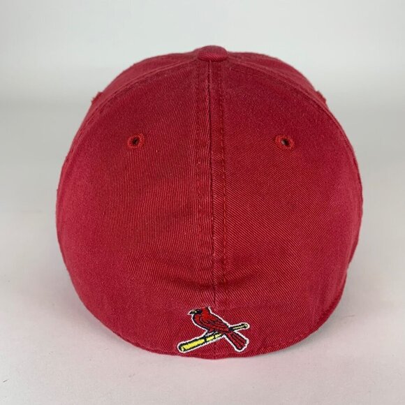 St Louis Cardinals MLB Red 47 Brand Franchise Fitted Hat Mens Medium - Picture 3 of 5